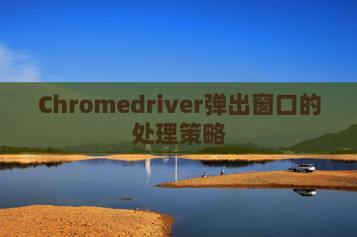 Chromedriver弹出窗口的处理策略